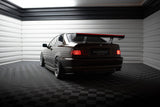 Maxton Design - Carbon Fiber Rear Wing with Internal Brackets Uprights + LED BMW Series 3 Coupe E46 Rear Wing Maxton Design royalty-bespoke.myshopify.com