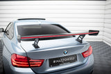Maxton Design - Carbon Fiber Rear Wing with Internal Brackets Uprights + LED BMW Series 4 / Series 4 M-Pack Coupe F32 Rear Wing Maxton Design royalty-bespoke.myshopify.com