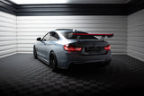 Maxton Design - Carbon Fiber Rear Wing with Internal Brackets Uprights + LED BMW Series 4 / Series 4 M-Pack Coupe F32 Rear Wing Maxton Design royalty-bespoke.myshopify.com