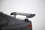 Maxton Design - Carbon Fiber Rear Wing with Internal Brackets Uprights + LED BMW Series 5 / M5 Sedan G30 / F90 - Royal Body Kits