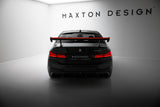 Maxton Design - Carbon Fiber Rear Wing with Internal Brackets Uprights + LED BMW Series 5 / M5 Sedan G30 / F90 - Royal Body Kits