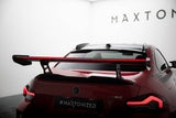 Maxton Design - Carbon Fiber Rear Wing with Internal Brackets Uprights + LED BMW M2 G87 - Royal Body Kits