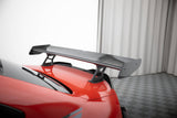 Maxton Design - Carbon Fiber Rear Wing with Internal Brackets Uprights + LED BMW M2 G87 - Royal Body Kits