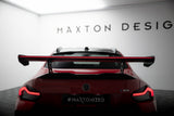 Maxton Design - Carbon Fiber Rear Wing with Internal Brackets Uprights + LED BMW M2 G87 - Royal Body Kits
