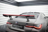 Maxton Design - Carbon Fiber Rear Wing with Internal Brackets Uprights + LED BMW M4 G82 / M440i G22 / Series 4 M-Pack G22 Rear Wing Maxton Design royalty-bespoke.myshopify.com