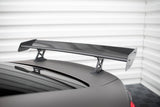 Maxton Design - Carbon Fiber Rear Wing with Internal Brackets Uprights + LED BMW M4 G82 / M440i G22 / Series 4 M-Pack G22