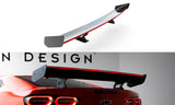 Maxton Design - Carbon Fiber Rear Wing with Internal Brackets Uprights + LED Chevrolet Camaro SS MK6 (Facelift) - Royal Body Kits