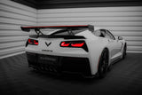Maxton Design - Carbon Fiber Rear Wing with Internal Brackets Uprights + LED Chevrolet Corvette Stingray / Grand Sport C7 Rear Wing Maxton Design royalty-bespoke.myshopify.com