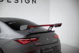 Maxton Design - Carbon Fiber Rear Wing with Internal Brackets Uprights + LED Mercedes Benz CLA-Class Coupe C118 Rear Wing Maxton Design royalty-bespoke.myshopify.com