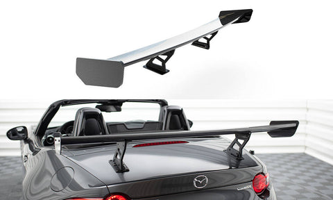 Maxton Design - Carbon Fiber Rear Wing with Internal Brackets Uprights Mazda MX-5 ND (MK4)