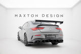 Maxton Design - Carbon Fiber Rear Wing with Internal Brackets Uprights Mercedes Benz CLA-Class Coupe C118 Rear Wing Maxton Design royalty-bespoke.myshopify.com