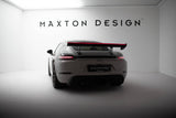 Maxton Design - Carbon Fiber Rear Wing with Internal Brackets Uprights V.1 + LED Porsche 718 Cayman 982C Rear Wing Maxton Design royalty-bespoke.myshopify.com