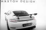 Maxton Design - Carbon Fiber Rear Wing with Internal Brackets Uprights V.1 Porsche 718 Cayman 982C Rear Wing Maxton Design royalty-bespoke.myshopify.com