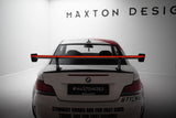 Maxton Design - Carbon Fiber Rear Wing with Internal Brackets Uprights V.2 + LED BMW 1M E82 Rear Wing Maxton Design royalty-bespoke.myshopify.com