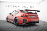 Maxton Design - Carbon Fiber Rear Wing with Upper Swan Mounting BMW M2 G87 - Royal Body Kits