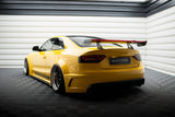 Maxton Design - Carbon Fiber Rear Wing with Upper Swan Mounting + LED Audi A5 Coupe 8T Rear Wing Maxton Design royalty-bespoke.myshopify.com