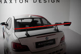 Maxton Design - Carbon Fiber Rear Wing with Upper Swan Mounting + LED BMW 1M E82 Rear Wing Maxton Design royalty-bespoke.myshopify.com