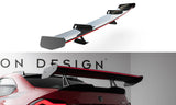 Maxton Design - Carbon Fiber Rear Wing with Upper Swan Mounting + LED BMW M2 G87 - Royal Body Kits