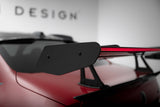 Maxton Design - Carbon Fiber Rear Wing with Upper Swan Mounting + LED BMW M2 G87 - Royal Body Kits