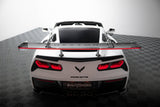 Maxton Design - Carbon Fiber Rear Wing with Upper Swan Mounting + LED Chevrolet Corvette Stingray / Grand Sport C7 (Copy) Rear Wing Maxton Design royalty-bespoke.myshopify.com