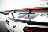 Maxton Design - Carbon Fiber Rear Wing with Upper Swan Mounting + LED Chevrolet Corvette Stingray / Grand Sport C7 (Copy) Rear Wing Maxton Design royalty-bespoke.myshopify.com