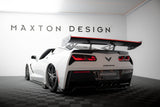 Maxton Design - Carbon Fiber Rear Wing with Upper Swan Mounting + LED Chevrolet Corvette Stingray / Grand Sport C7 (Copy) Rear Wing Maxton Design royalty-bespoke.myshopify.com
