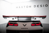 Maxton Design - Carbon Fiber Rear Wing with Upper Swan Mounting + LED Chevrolet Corvette Stingray / Grand Sport C7 (Copy) Rear Wing Maxton Design royalty-bespoke.myshopify.com