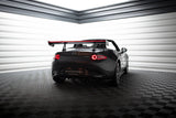 Maxton Design - Carbon Fiber Rear Wing with Upper Swan Mounting + LED Mazda MX-5 ND (MK4) Rear Wing Maxton Design royalty-bespoke.myshopify.com