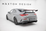 Maxton Design - Carbon Fiber Rear Wing with Upper Swan Mounting + LED Mercedes Benz CLA-Class Coupe C118 Rear Wing Maxton Design royalty-bespoke.myshopify.com