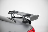 Maxton Design - Carbon Fiber Rear Wing with Upper Swan Mounting + LED Mercedes Benz CLA-Class Coupe C118 Rear Wing Maxton Design royalty-bespoke.myshopify.com