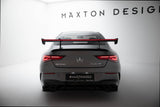Maxton Design - Carbon Fiber Rear Wing with Upper Swan Mounting + LED Mercedes Benz CLA-Class Coupe C118 Rear Wing Maxton Design royalty-bespoke.myshopify.com