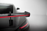Maxton Design - Carbon Fiber Rear Wing with Upper Swan Mounting V.1 + LED Porsche 718 Cayman 982C Rear Wing Maxton Design royalty-bespoke.myshopify.com
