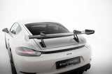 Maxton Design - Carbon Fiber Rear Wing with Upper Swan Mounting V.1 Porsche 718 Cayman 982C Rear Wing Maxton Design royalty-bespoke.myshopify.com