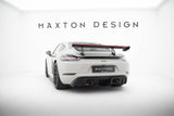 Maxton Design - Carbon Fiber Rear Wing with Upper Swan Mounting V.2 + LED Porsche 718 Cayman 982C Rear Wing Maxton Design royalty-bespoke.myshopify.com