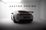 Maxton Design - Carbon Fiber Rear Wing with Upper Swan Mounting V.2 + LED Porsche 718 Cayman 982C Rear Wing Maxton Design royalty-bespoke.myshopify.com