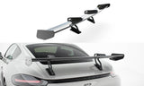 Maxton Design - Carbon Fiber Rear Wing with Upper Swan Mounting V.2 Porsche 718 Cayman 982C Rear Wing Maxton Design royalty-bespoke.myshopify.com