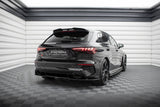 Maxton Design - Central Rear Splitter Audi RS3 8Y Sportback Rear Diffuser Maxton Design royalty-bespoke.myshopify.com