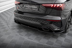 Maxton Design - Central Rear Splitter Audi RS3 8Y Sportback