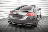 Maxton Design - Central Rear Splitter Audi TT S-Line 8S Rear Diffuser Maxton Design royalty-bespoke.myshopify.com