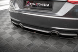 Maxton Design - Central Rear Splitter Audi TT S-Line 8S Rear Diffuser Maxton Design royalty-bespoke.myshopify.com