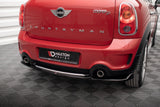 Maxton Design - Central Rear Splitter Mini Cooper Countryman R60 (Facelift) Rear Diffuser Maxton Design royalty-bespoke.myshopify.com