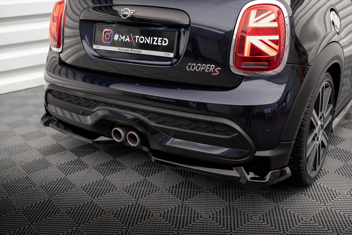Maxton Design - Central Rear Splitter Mini Cooper S F56 (Facelift ...