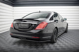 Maxton Design - Central Rear Splitter V.1 Mercedes Benz S-Class W222 Rear Diffuser Maxton Design royalty-bespoke.myshopify.com