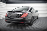 Maxton Design - Central Rear Splitter V.2 Mercedes Benz S-Class W222 Rear Diffuser Maxton Design royalty-bespoke.myshopify.com