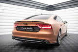 Maxton Design - Central Rear Splitter Audi A7 S-Line C7 Rear Diffuser Maxton Design royalty-bespoke.myshopify.com