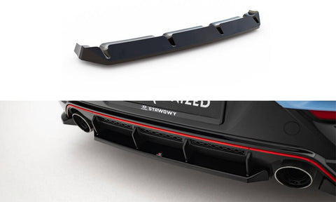Maxton Design - Central Rear Splitter Hyundai Veloster N MK2 Rear Diffuser Maxton Design royalty-bespoke.myshopify.com