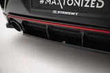 Maxton Design - Central Rear Splitter Hyundai Veloster N MK2 Rear Diffuser Maxton Design royalty-bespoke.myshopify.com