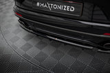 Maxton Design - Central Rear Splitter (with Vertical Bars) Alfa Romeo Stelvio Quadrifoglio MK1