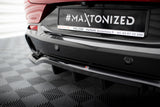 Maxton Design - Central Rear Splitter (with Vertical Bars) Alfa Romeo Tonale MK1 Rear Diffuser Maxton Design royalty-bespoke.myshopify.com