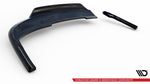 Maxton Design - Central Rear Splitter (with Vertical Bars) Audi A4 Competition B8 (Facelift)